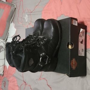 Harley Davidson Footwear Jocelyn Side-Zip Boots